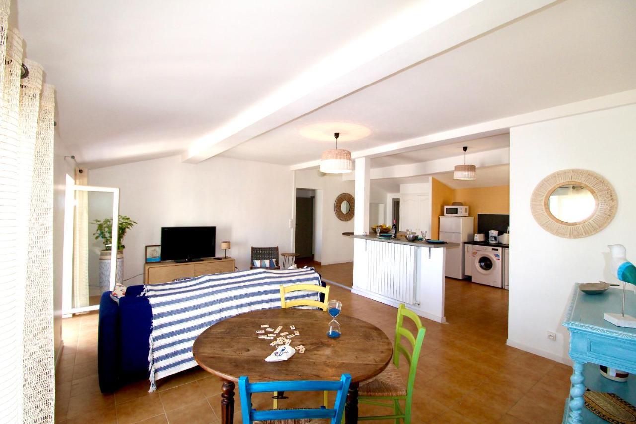 Grand Appartement Avec Vue Sur Quai Sete Bagian luar foto