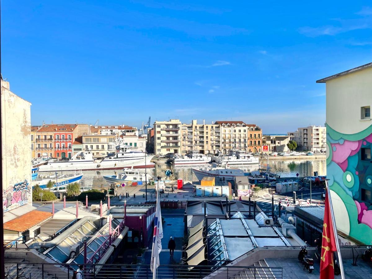 Grand Appartement Avec Vue Sur Quai Sete Bagian luar foto
